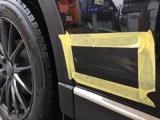  ＣＸ－５ へこみ修理前