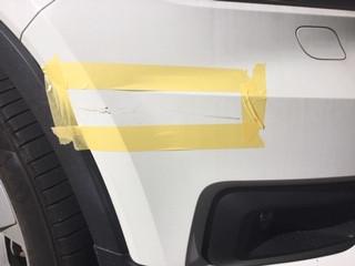  ボルボ　ＸＣ４０ エグレ修理前