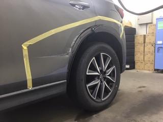  ＣＸ－５ へこみ修理前