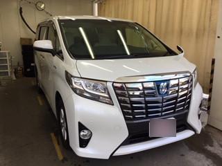 トヨタ アルファード ドア へこみ