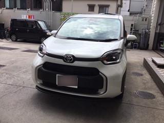 トヨタ シエンタ フェンダー へこみ