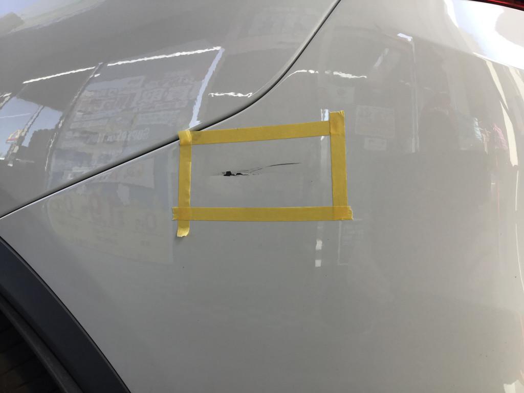  ＢＭＷ　Ｘ２ エグレ修理前