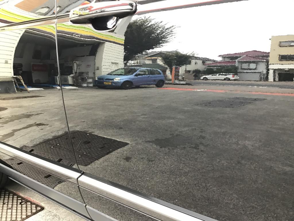  ランドローバー　レンジローバー 線キズ修理後