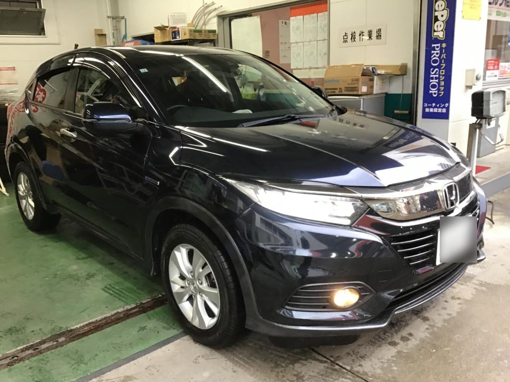 ホンダ ヴェゼル　ハイブリッド ドア へこみ