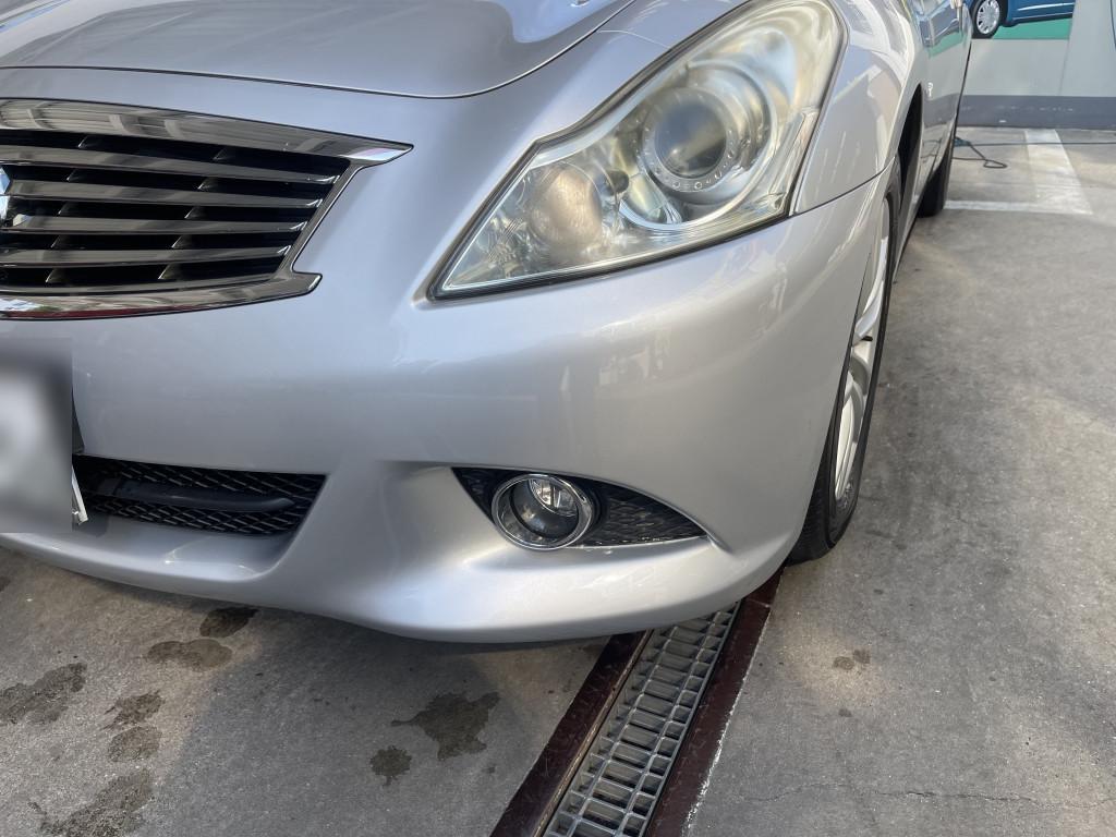 After repair バンパー エグレ 日産 スカイライン
