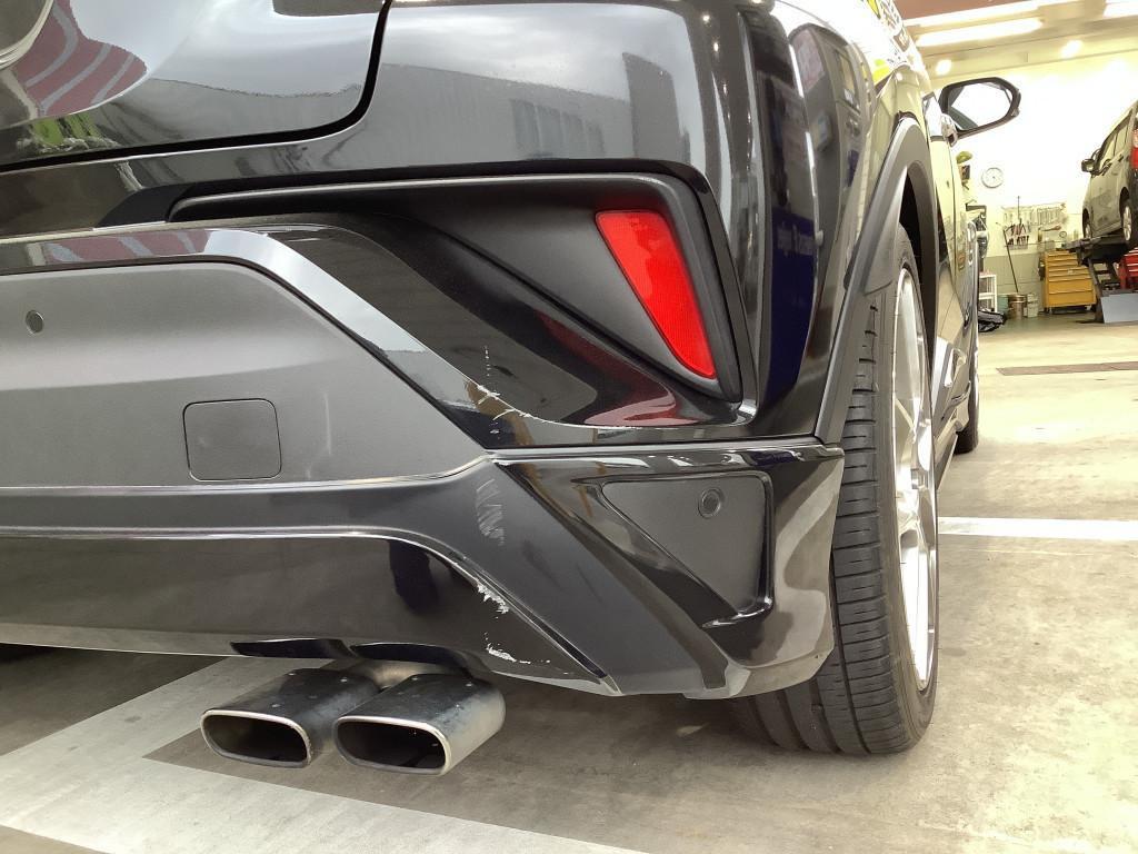  Ｃ－ＨＲ へこみ修理前