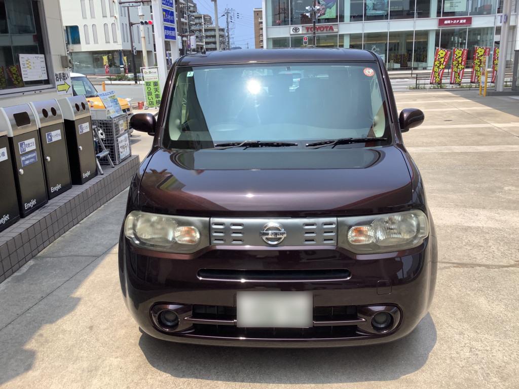 日産 キューブ バンパー エグレ