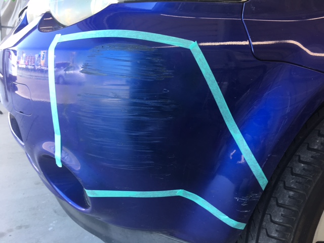  ＨＲ－Ｖ エグレ修理前
