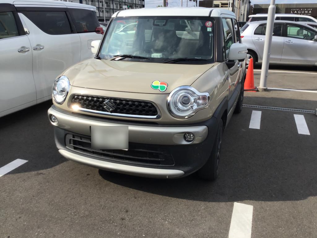 スズキ クロスビー ドア へこみ