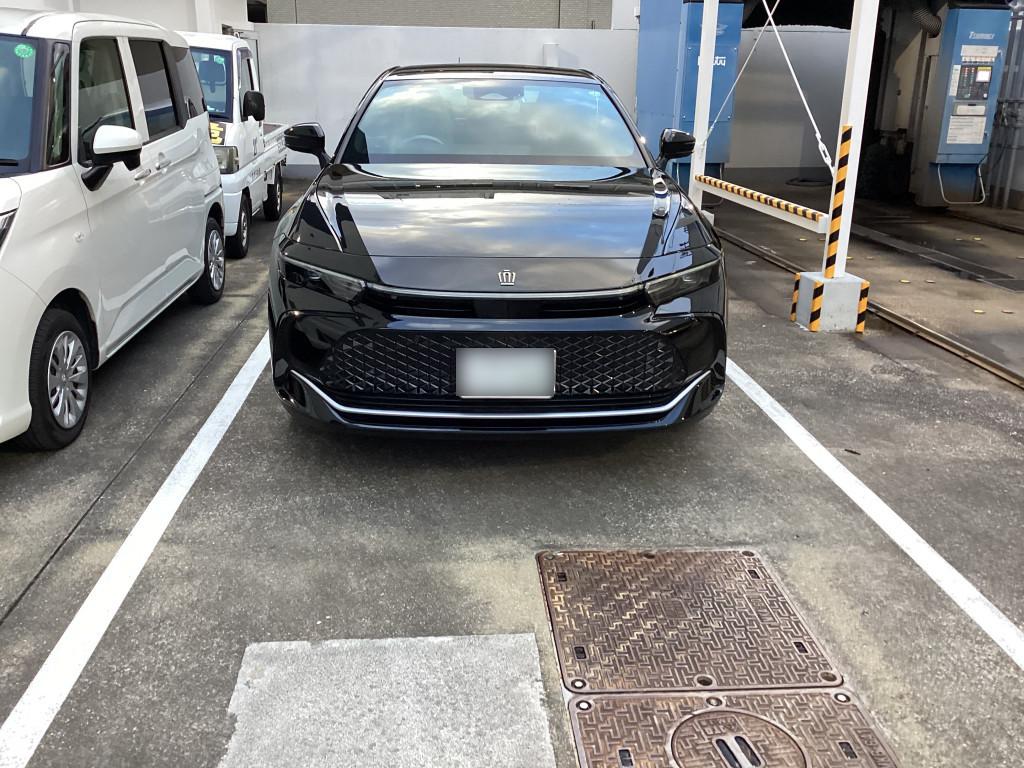 トヨタ クラウン ドア 線キズ