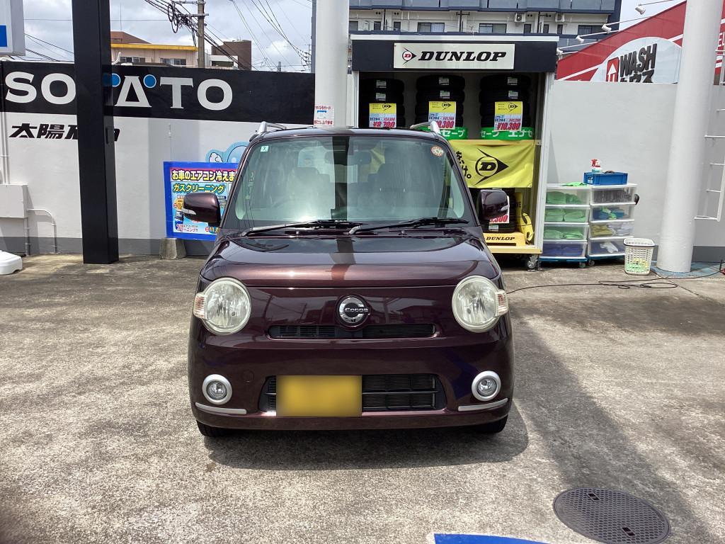 ダイハツ ミラ　ココア バンパー エグレ