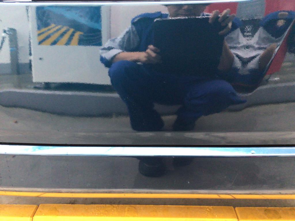  トール へこみ修理後