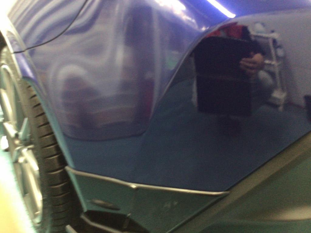  ＢＲＺ 線キズ修理後