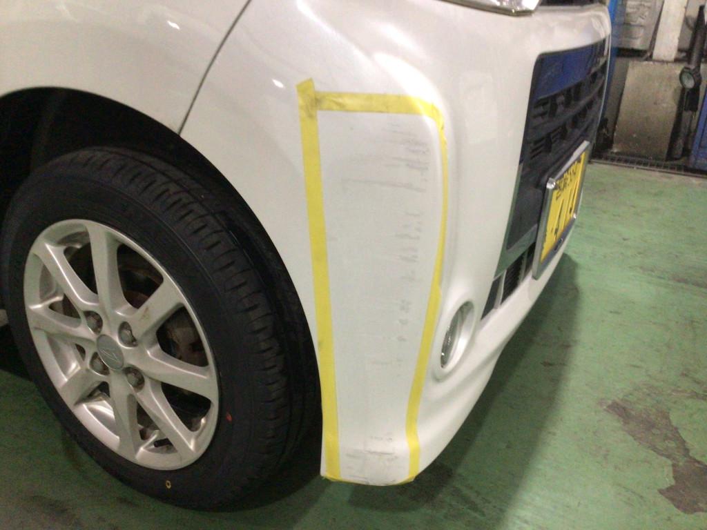 タント エグレ修理前