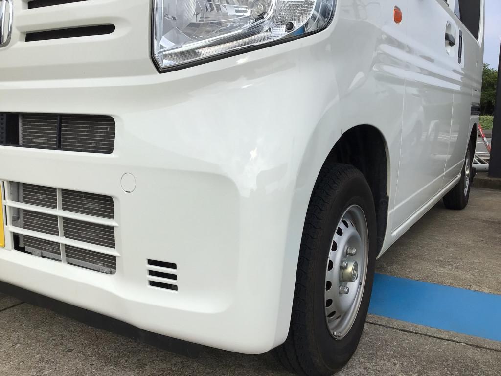  Ｎ－ＶＡＮ へこみ修理後