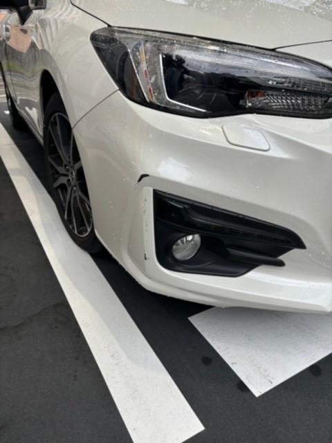  インプレッサＧ４ エグレ修理前
