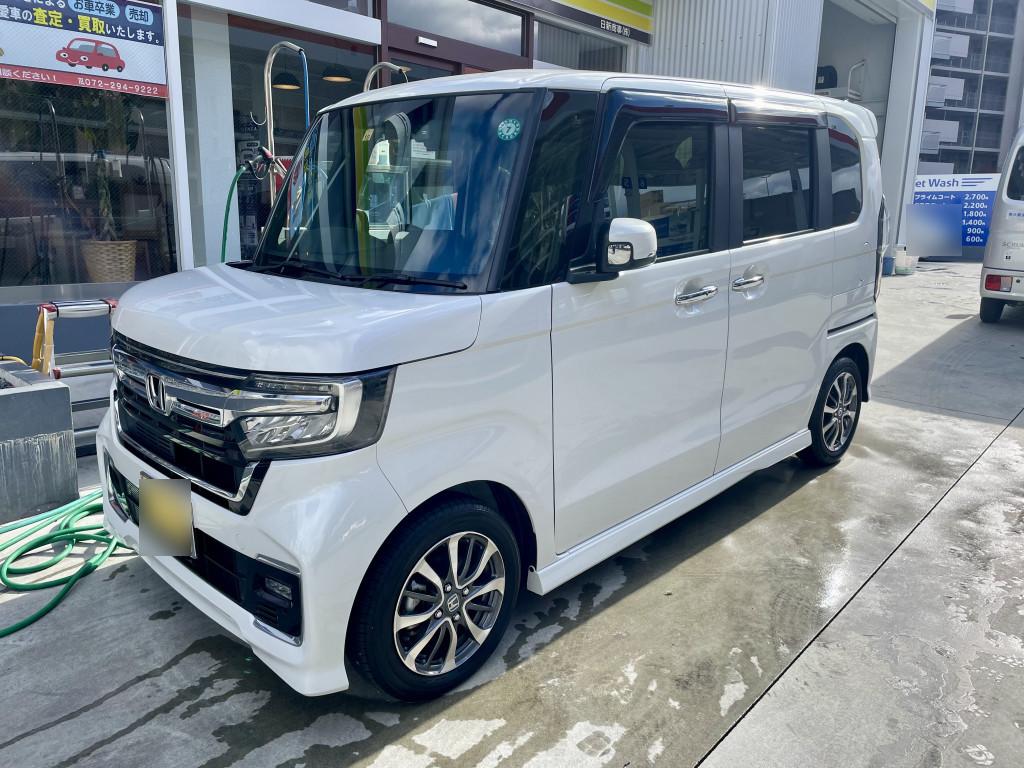 ホンダ Ｎ　ＢＯＸ ドア へこみ