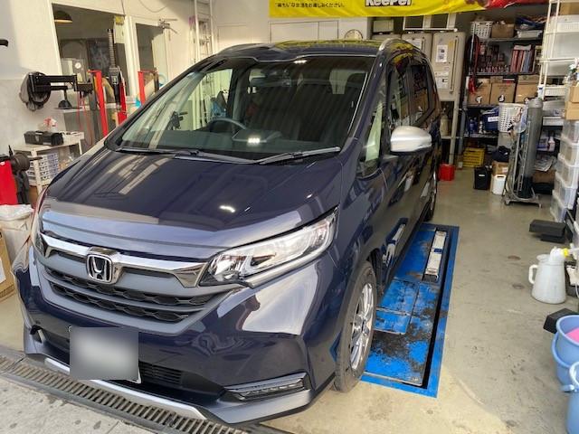 ホンダ フリード フェンダー へこみ