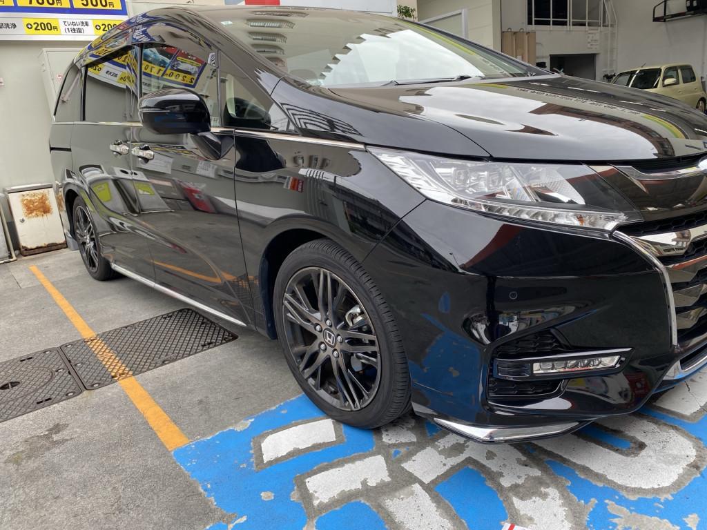 ホンダ オデッセイ バンパー エグレ