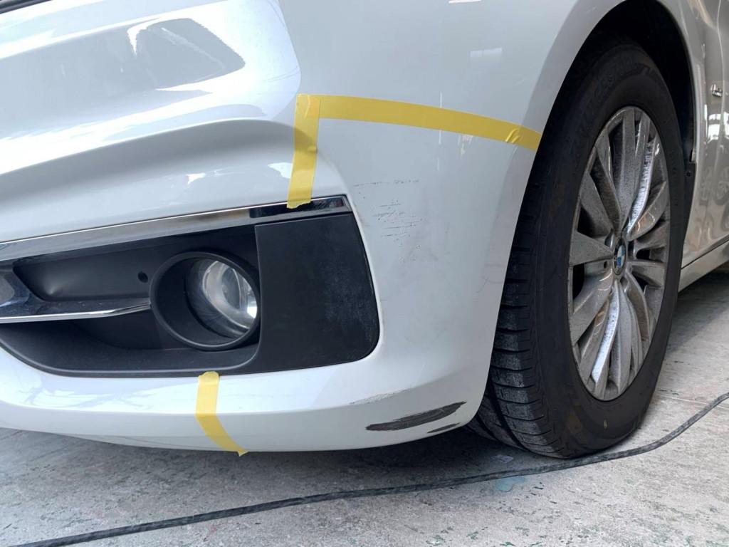  ＢＭＷ　２シリーズ エグレ修理前
