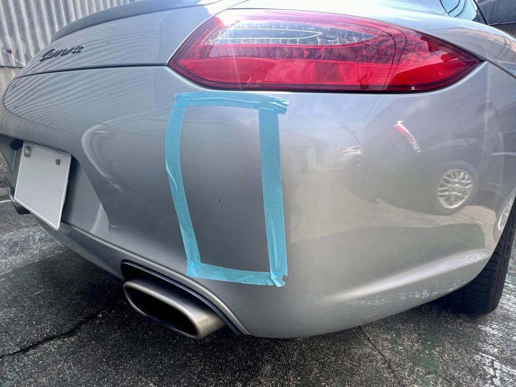  ポルシェ　９１１ エグレ修理前