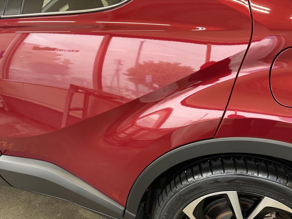  Ｃ－ＨＲ 線キズ修理後