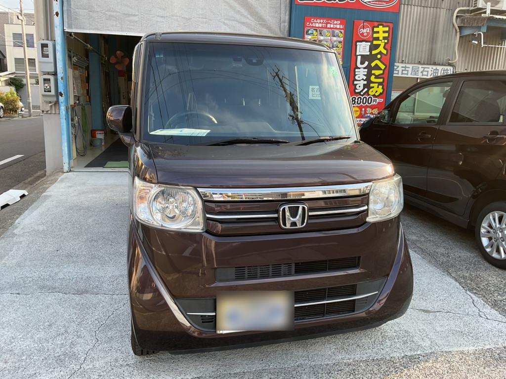 ホンダ Ｎ　ＢＯＸ ドア へこみ