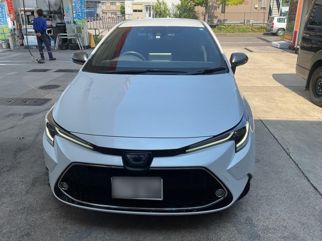 トヨタ カローラ　ツーリング バンパー エグレ