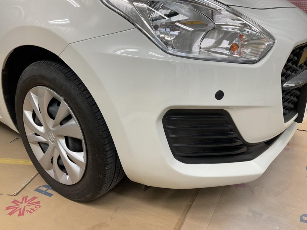 After repair バンパー エグレ スズキ スイフト