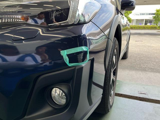  スバルＸＶ エグレ修理前