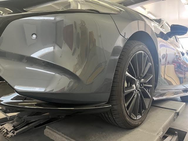 After repair バンパー エグレ マツダ MAZDA3 セダン