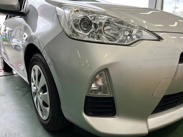 After repair バンパー エグレ トヨタ アクア