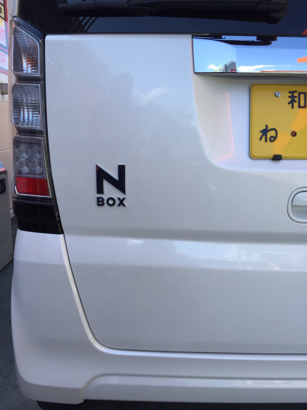  Ｎ　ＢＯＸ へこみ修理後