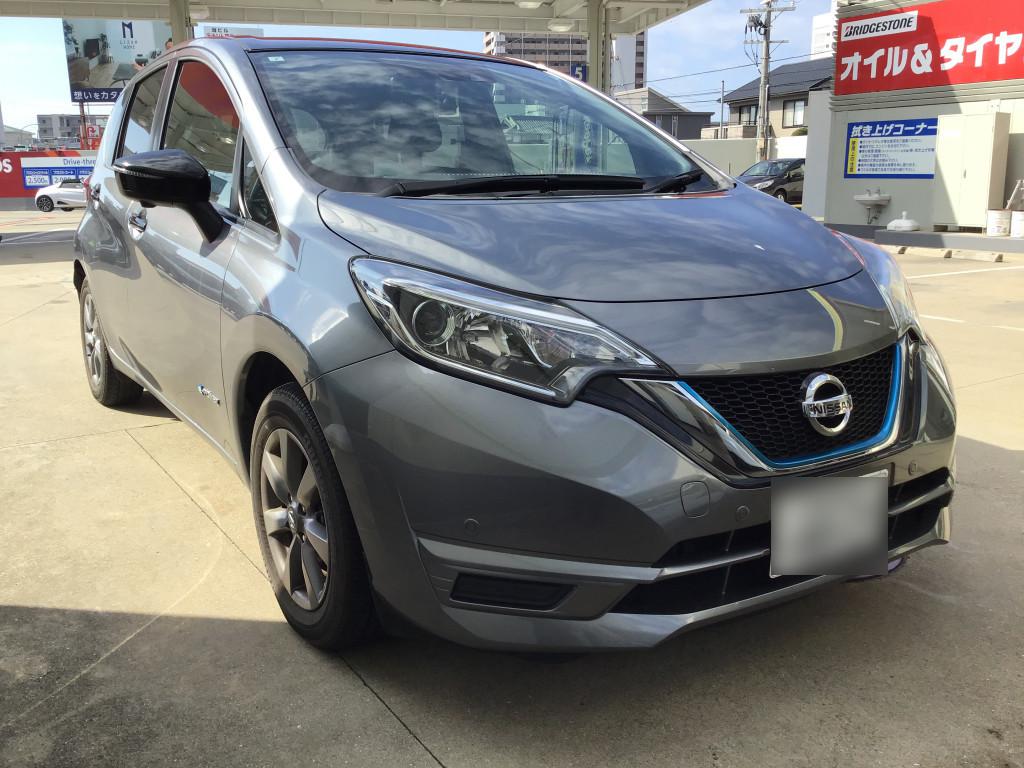 日産 ノート バンパー エグレ
