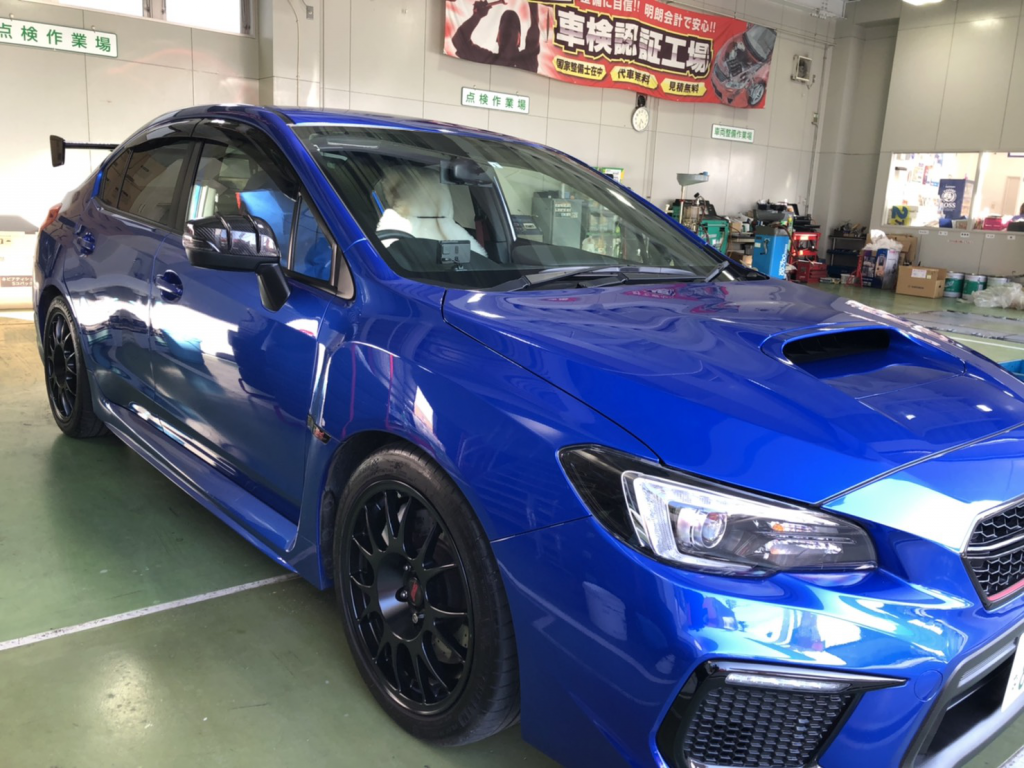 スバル インプレッサ バンパー エグレ