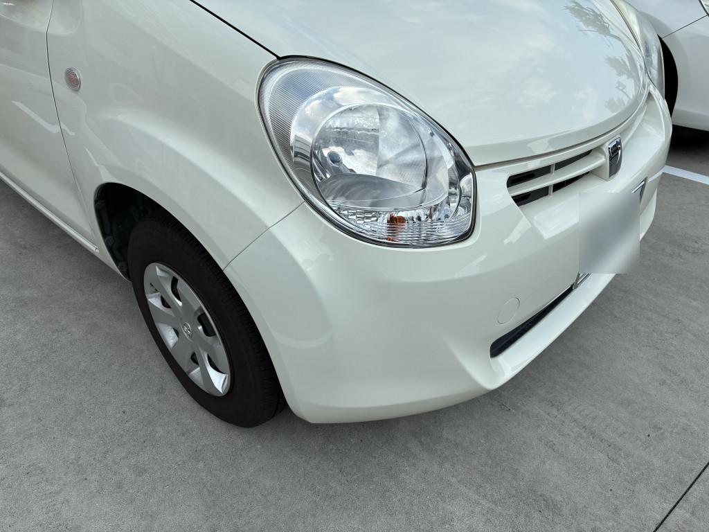 After repair バンパー エグレ トヨタ パッソ