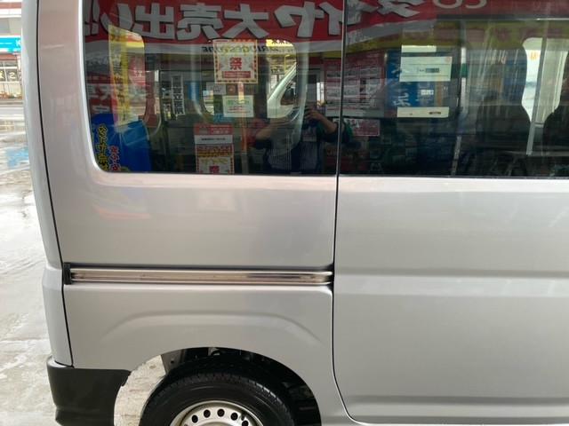  ハイゼットカーゴ へこみ修理後