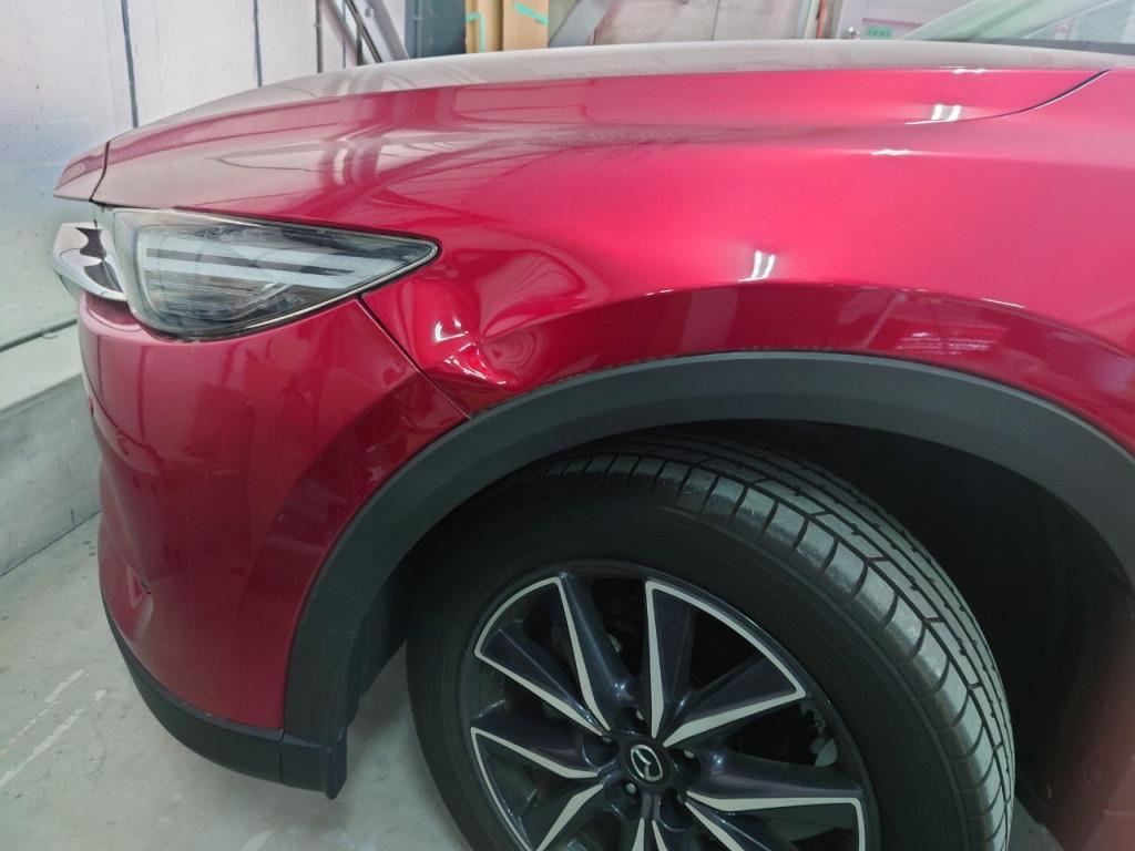  ＣＸ－５ へこみ修理前