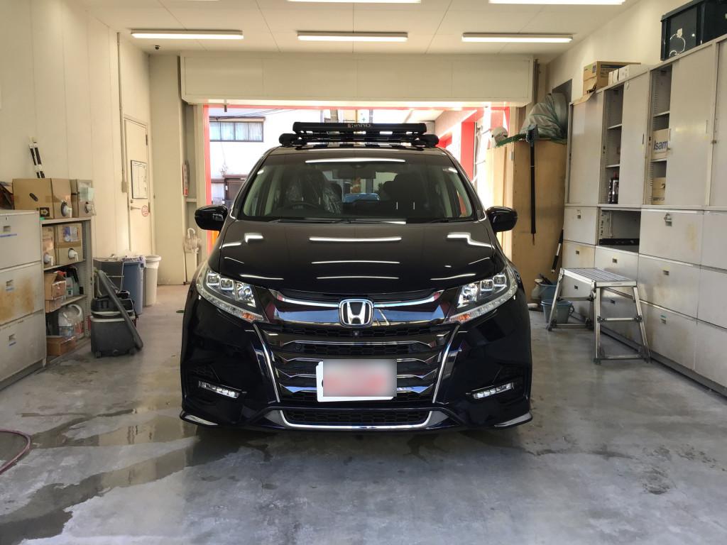 ホンダ オデッセイ バンパー エグレ