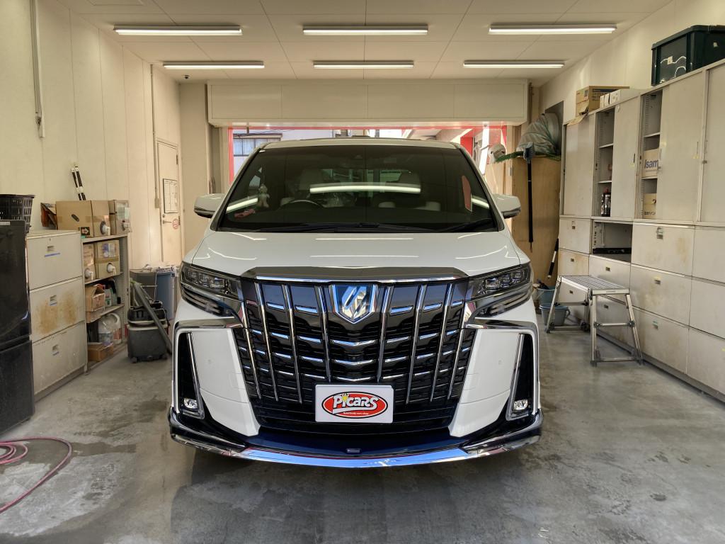 トヨタ アルファード バンパー エグレ