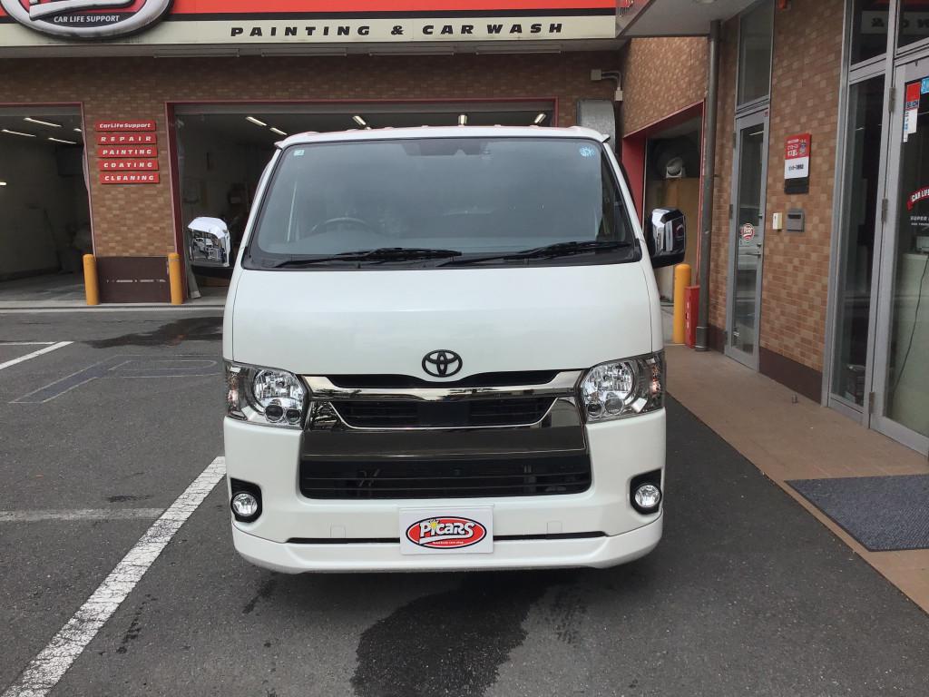 トヨタ ハイエースバン ドア へこみ