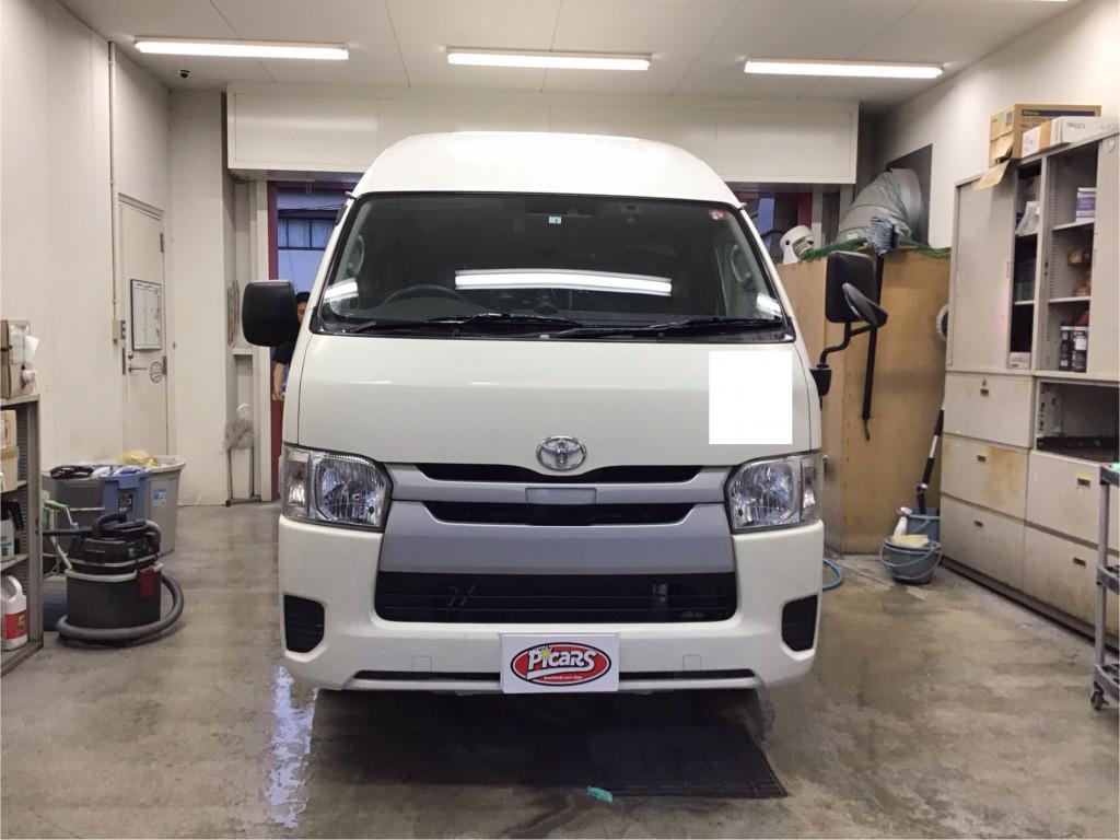 トヨタ ハイエースバン ドア へこみ