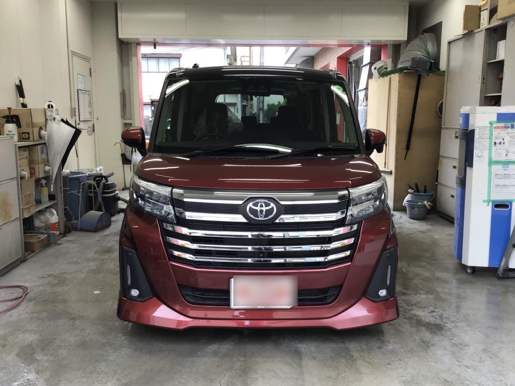 トヨタ ルーミー ドア へこみ