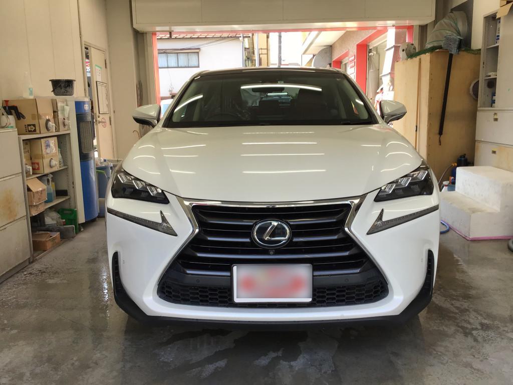 レクサス レクサス　ＮＸ２００ｔ フェンダー へこみ