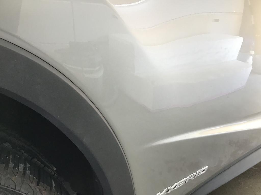  レクサス　ＲＸ４５０ｈ へこみ修理後