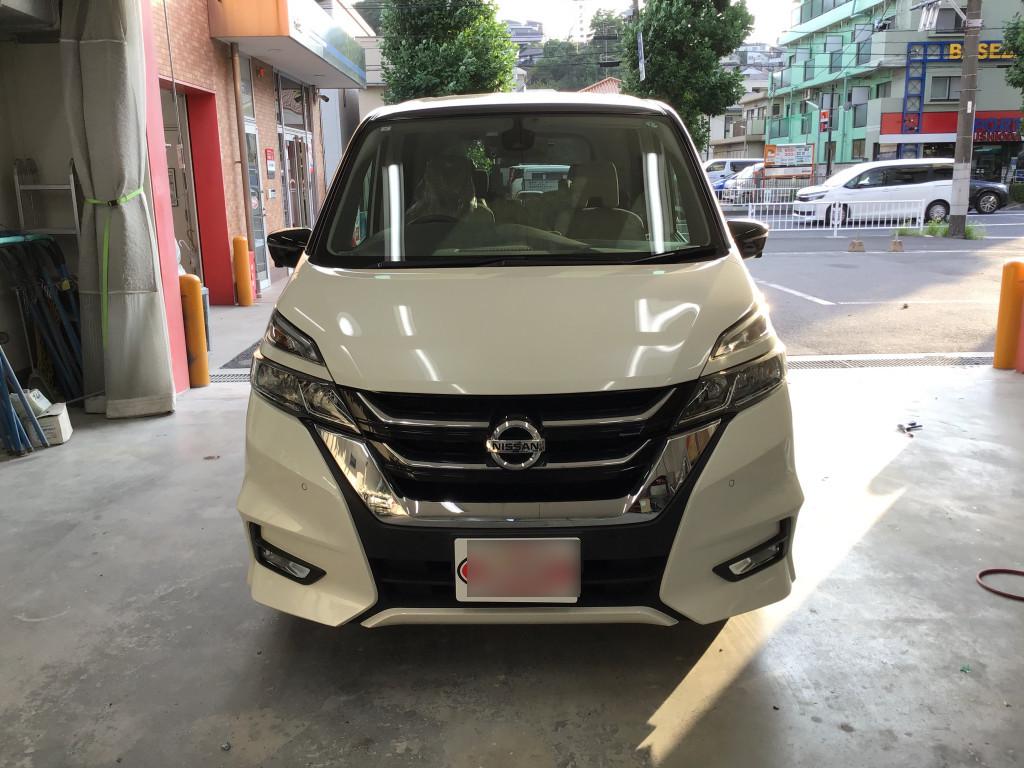 日産 セレナ ドア 線キズ