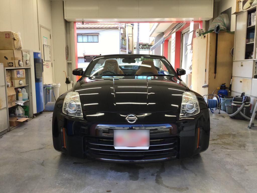日産 フェアレディＺ バンパー 線キズ
