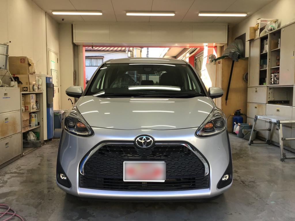トヨタ シエンタ バンパー エグレ