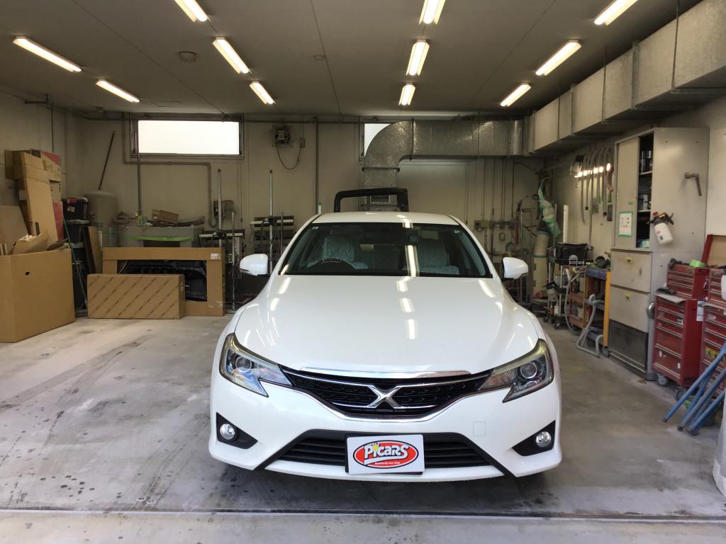 トヨタ マークＸ ドア へこみ