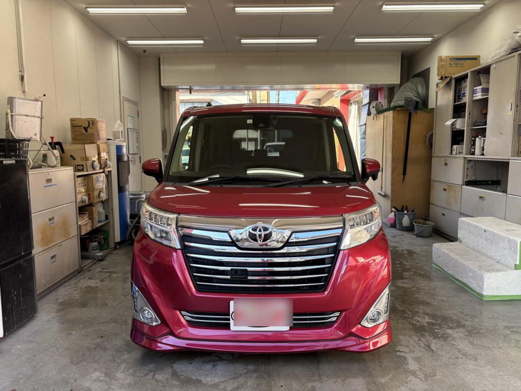 トヨタ ルーミー バンパー エグレ